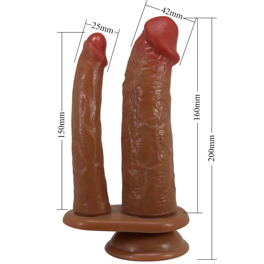 Dildo duplo realistico Goran